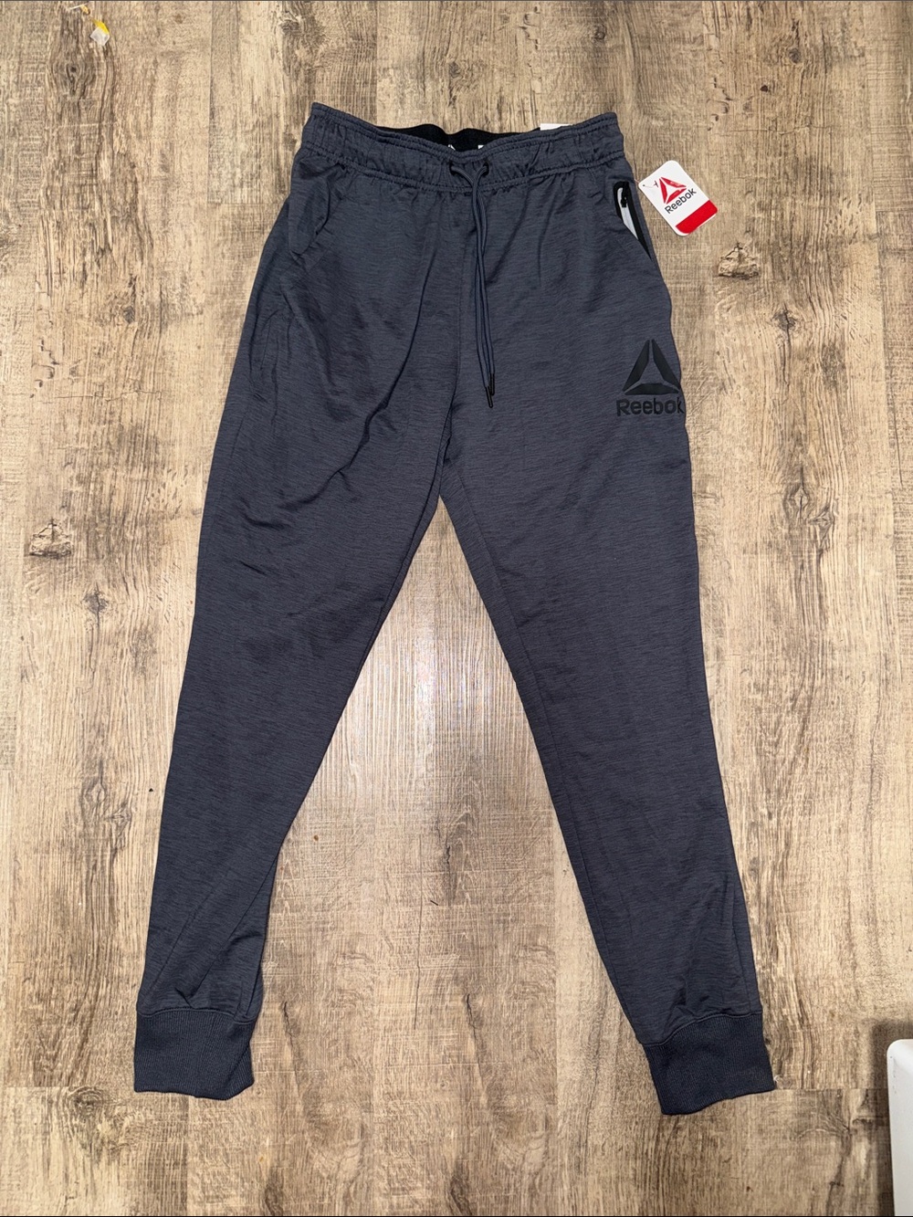 Reebok Charcoal Gray Athletic Joggers